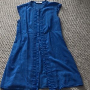 Old Navy lightweight gauzy summer shirt dress size L